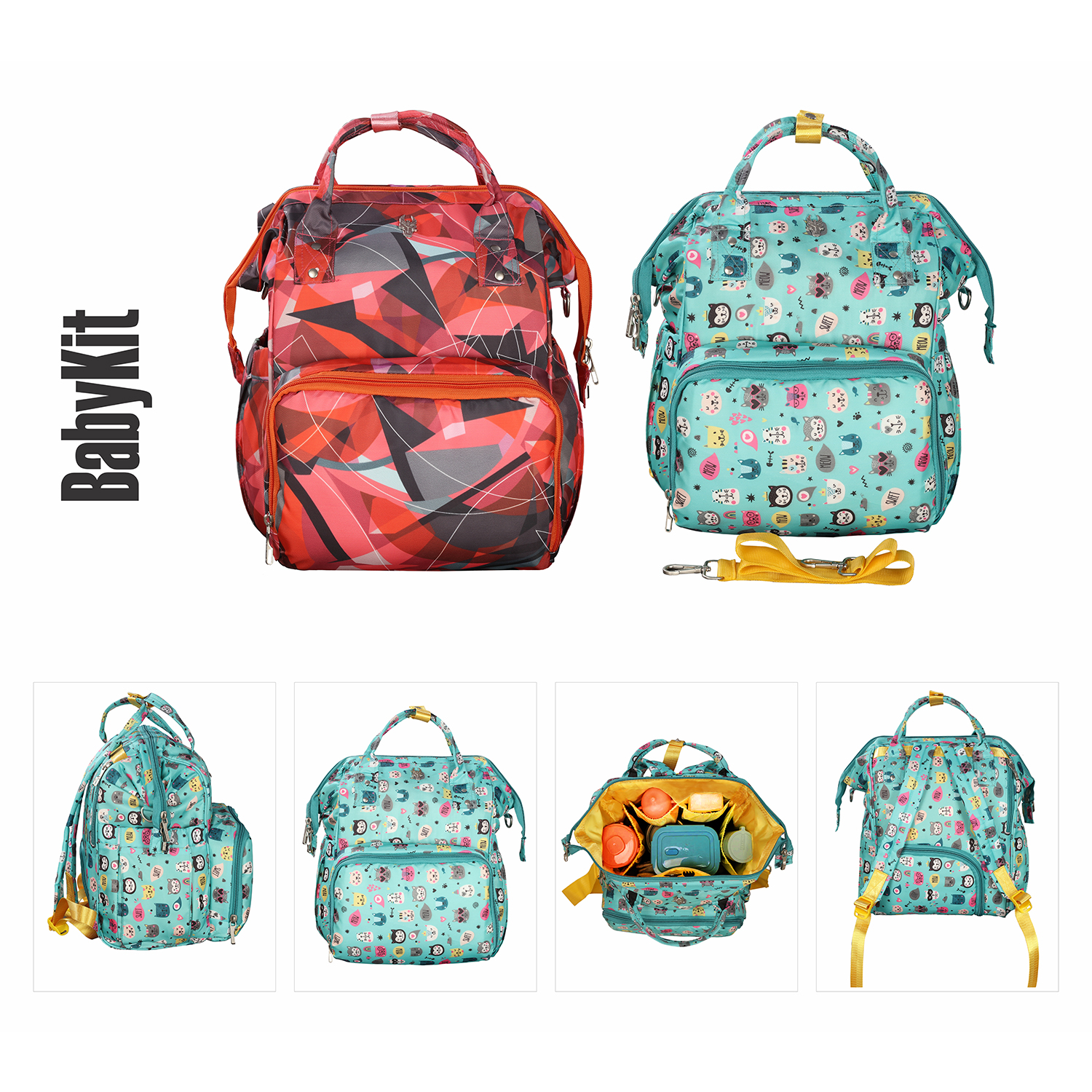 Krishiv Stylish Babies Diaper Bags for Mothers for Travel Designer Ultra Premium Multipurpose Diaper Backpack
