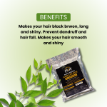Black Brown Hair Colour With Spa Effect, 100g, Black Brown Hair Color with Heena, Brahmi, Rosemary, Dragon Fruit and Jat