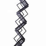 ZIG ZAG BROCHURE STNAD A4 SHELF