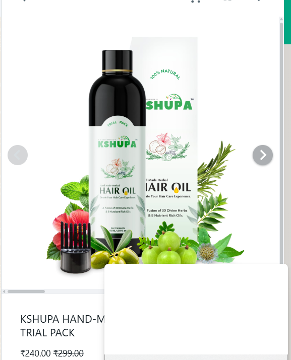 Herbal beauty care products