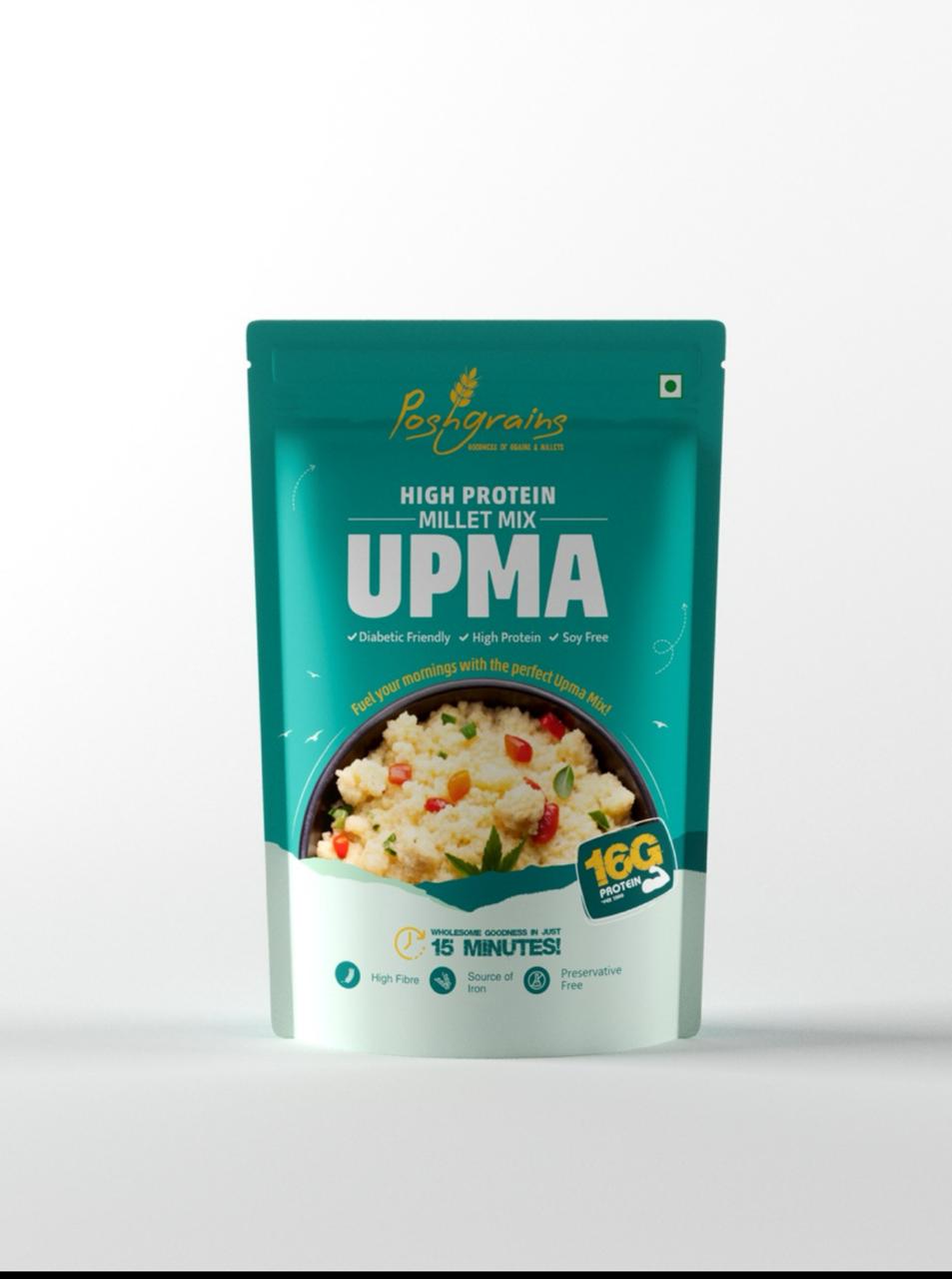 Poshgrains HIgh Protein Millet MIx Upma