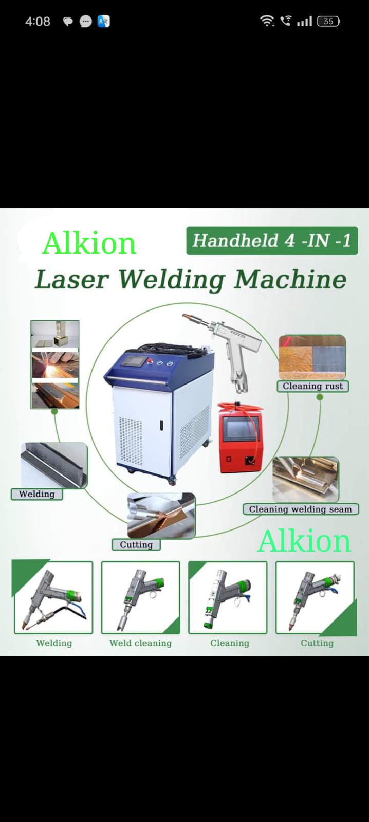 4in1 Laser Welding Mchine