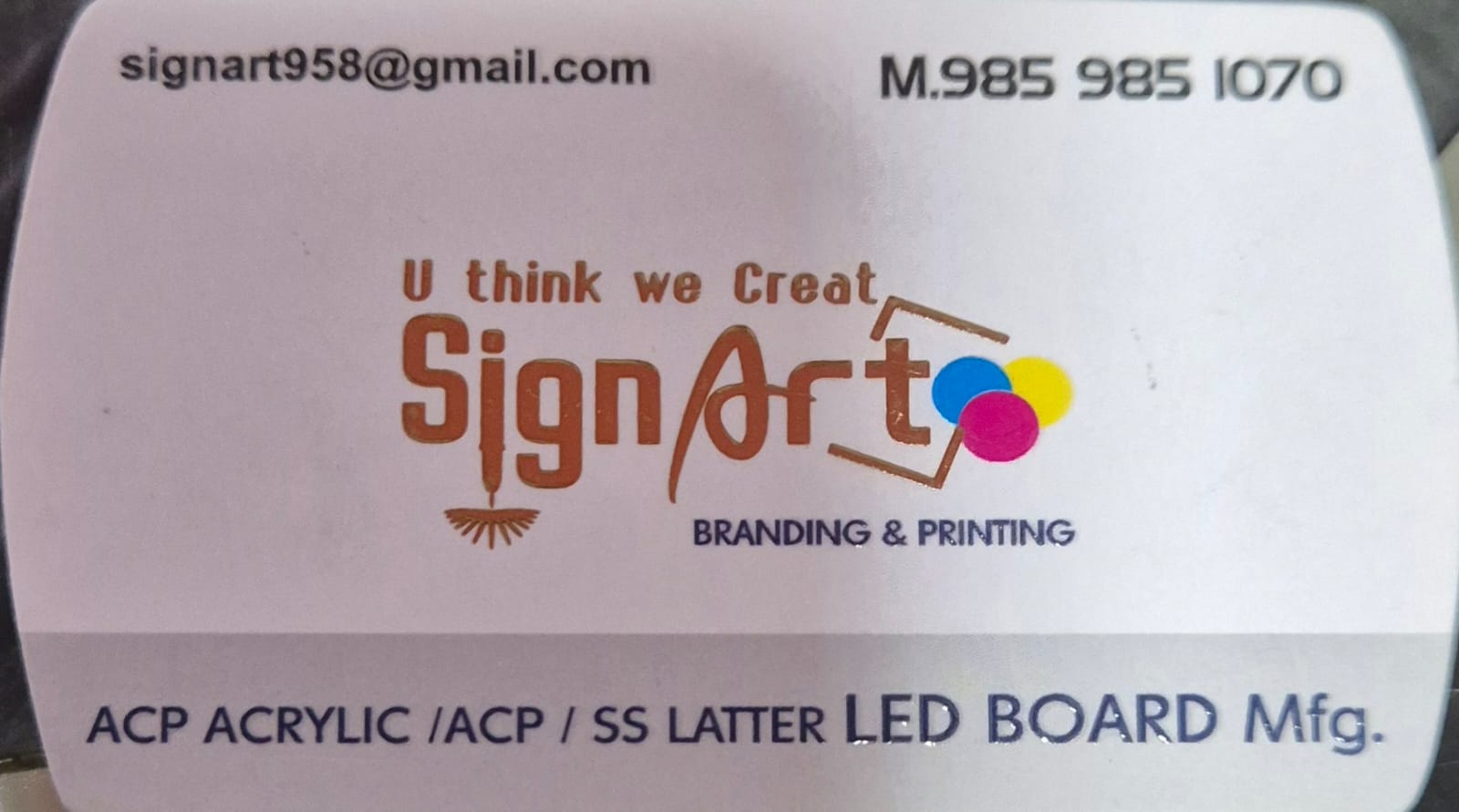LED SIGN BOARD