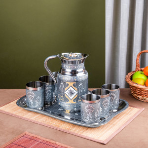 Stainless Steel Serving Tray set