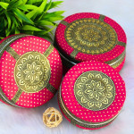 Meenakari Steel Containers