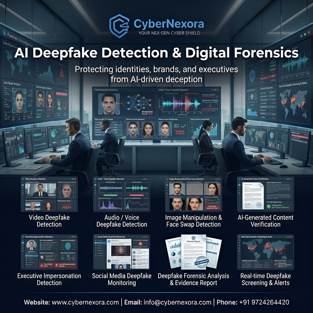 AI Deepfake Detection & Digital Forensics