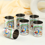 Meenakari Glass Set
