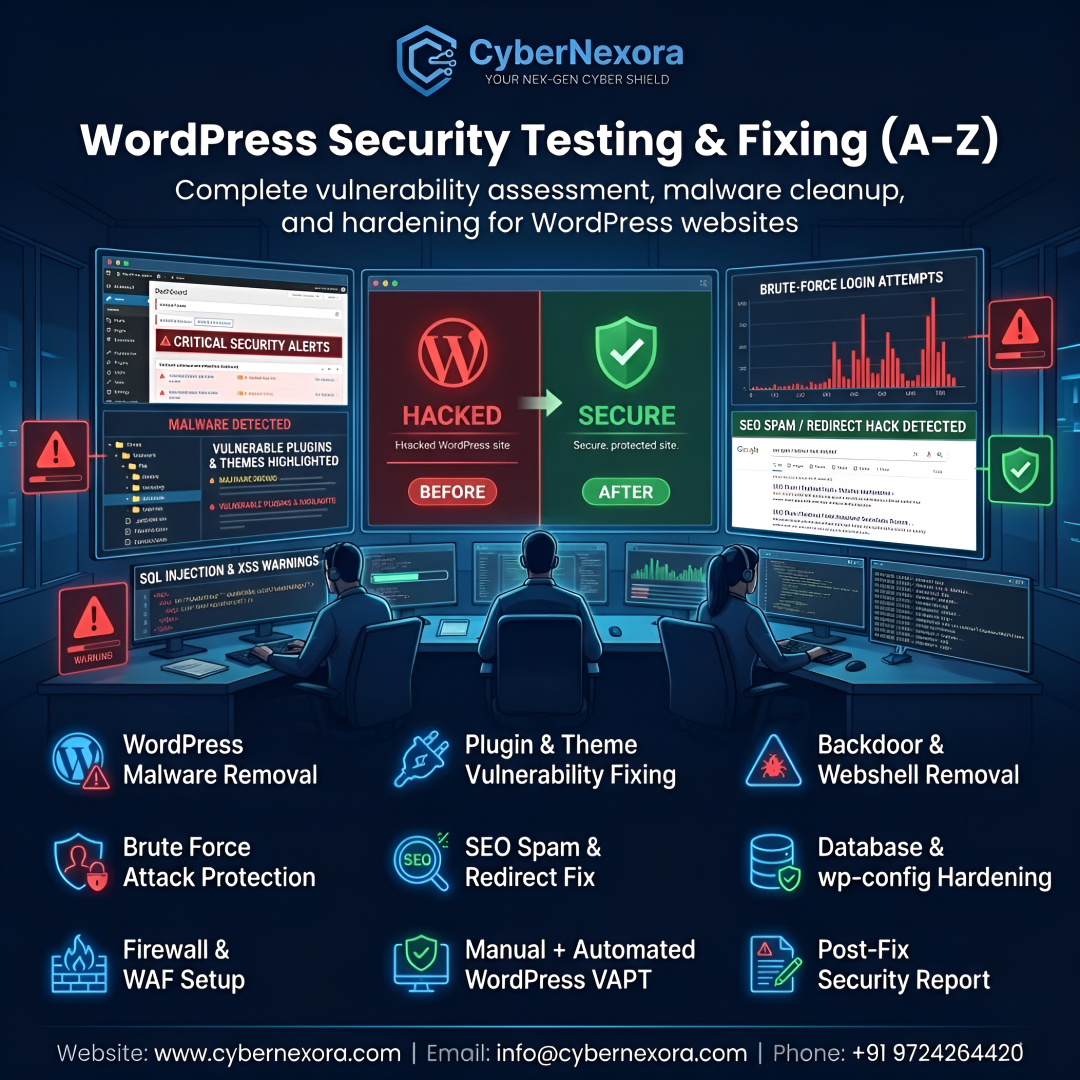 WordPress Security Testing & Fixing (A–Z)