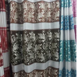 Curtain Fancy Fabric, Panel ( Coffee) Fabric, Knitting Print Curtain, Fashionable Knitting Print
