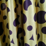 Curtain Fancy Fabric, Panel ( Coffee) Fabric, Knitting Print Curtain, Fashionable Knitting Print