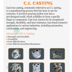 Advantages Of C.I. Casting