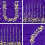 Embroidered work