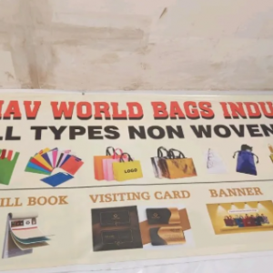 Handle Non Woven Bag, D-Cut Non Woven Bags