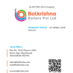Mfg. of boiler