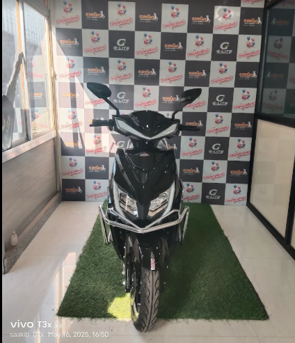 Electric motor scooter