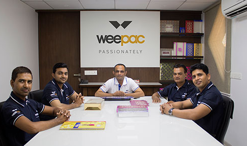 Paper and Plastic packaging.