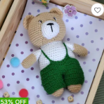 Crochet baby toys and accessories.