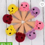 Crochet baby toys and accessories.