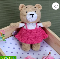 Crochet baby toys and accessories.