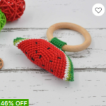 Crochet baby toys and accessories.