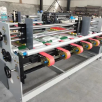 Corrugated board & box making machines & Spares.