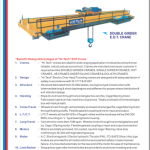 Mfg. of E.T.O Crane & Hoists