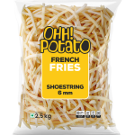 frozen French fries, crispy potato wedges, and versatile dehydrated potato flakes