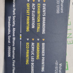 event branding, exhibition stall, acp elevation, offset printing, banner printing, hording, eco printing etc.