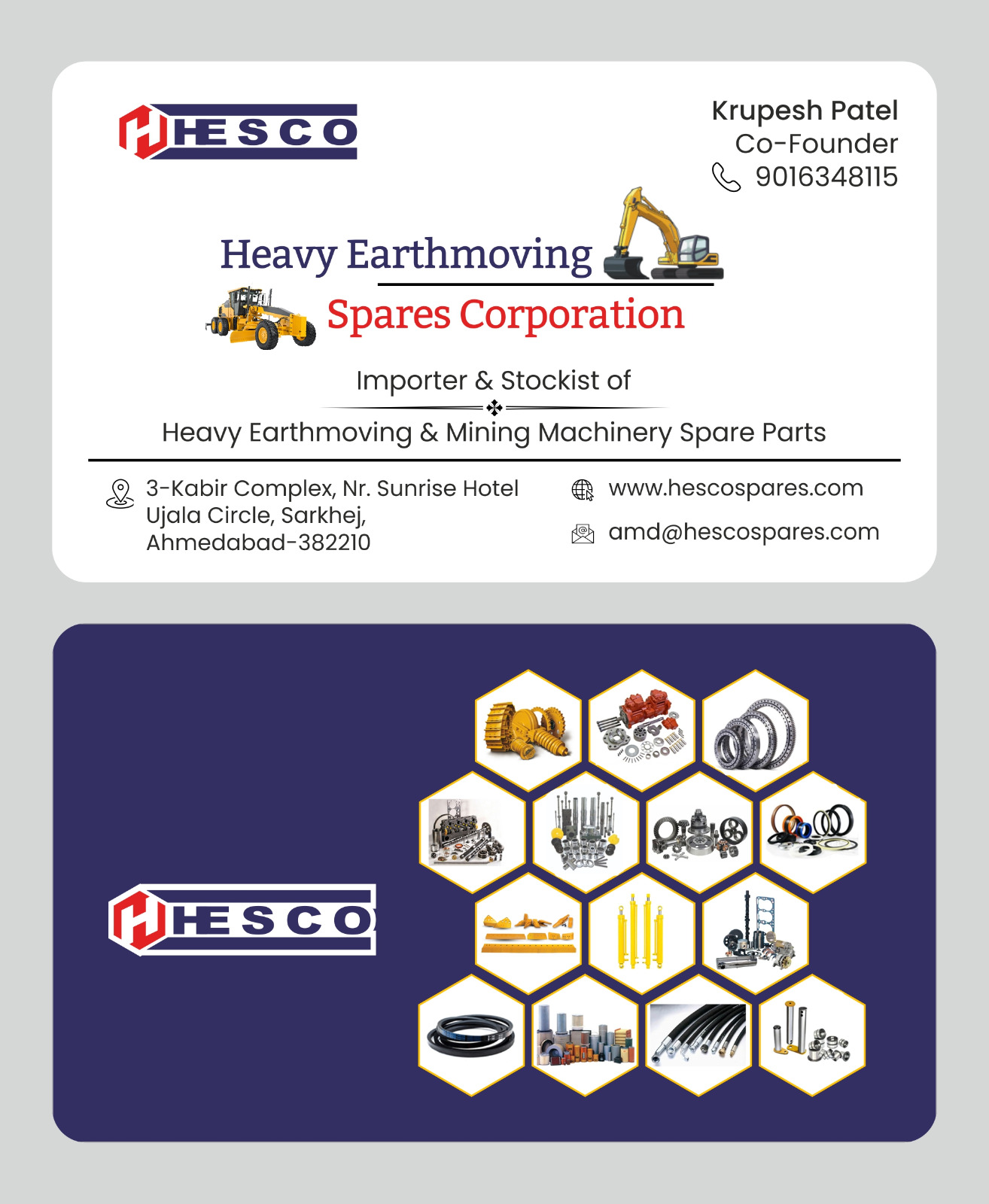 Heavy Earth Moving & Mining Machinery spare parts