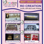 Lighting Board, LED Letter & Name plate