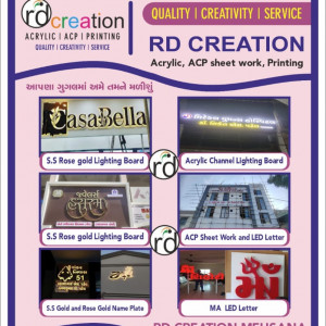 Lighting Board, LED Letter & Name plate