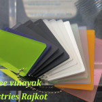 We manufacturing in Acrylic sheet and Acrylic products.