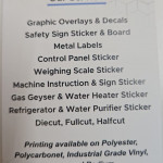 Sticker Printing
