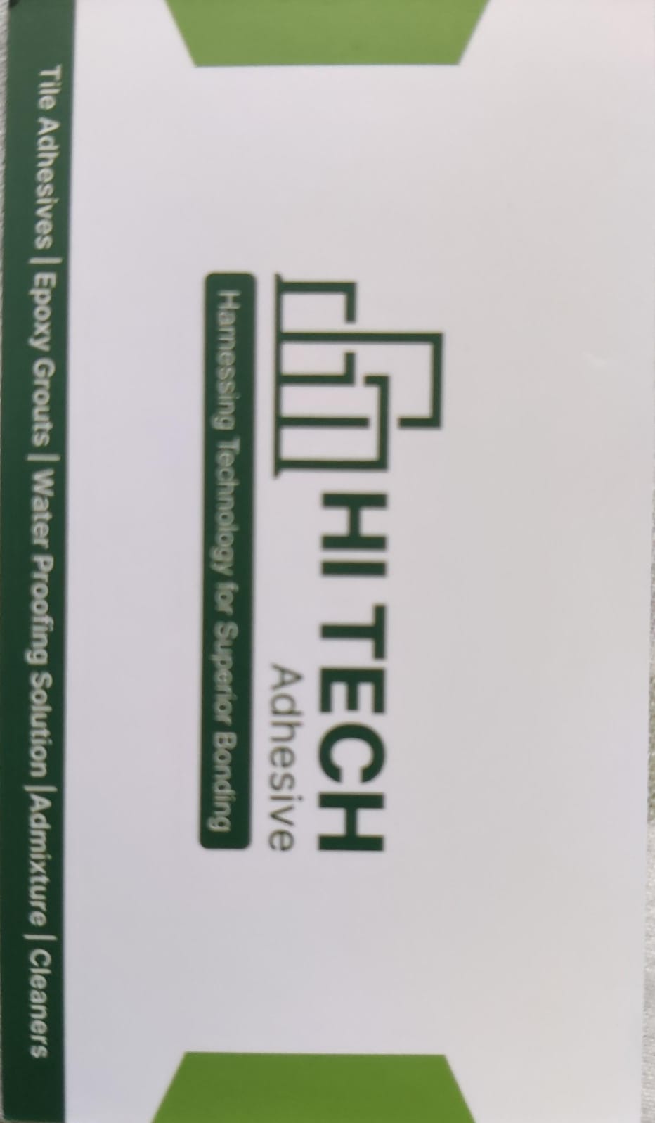 Tile Adhesives