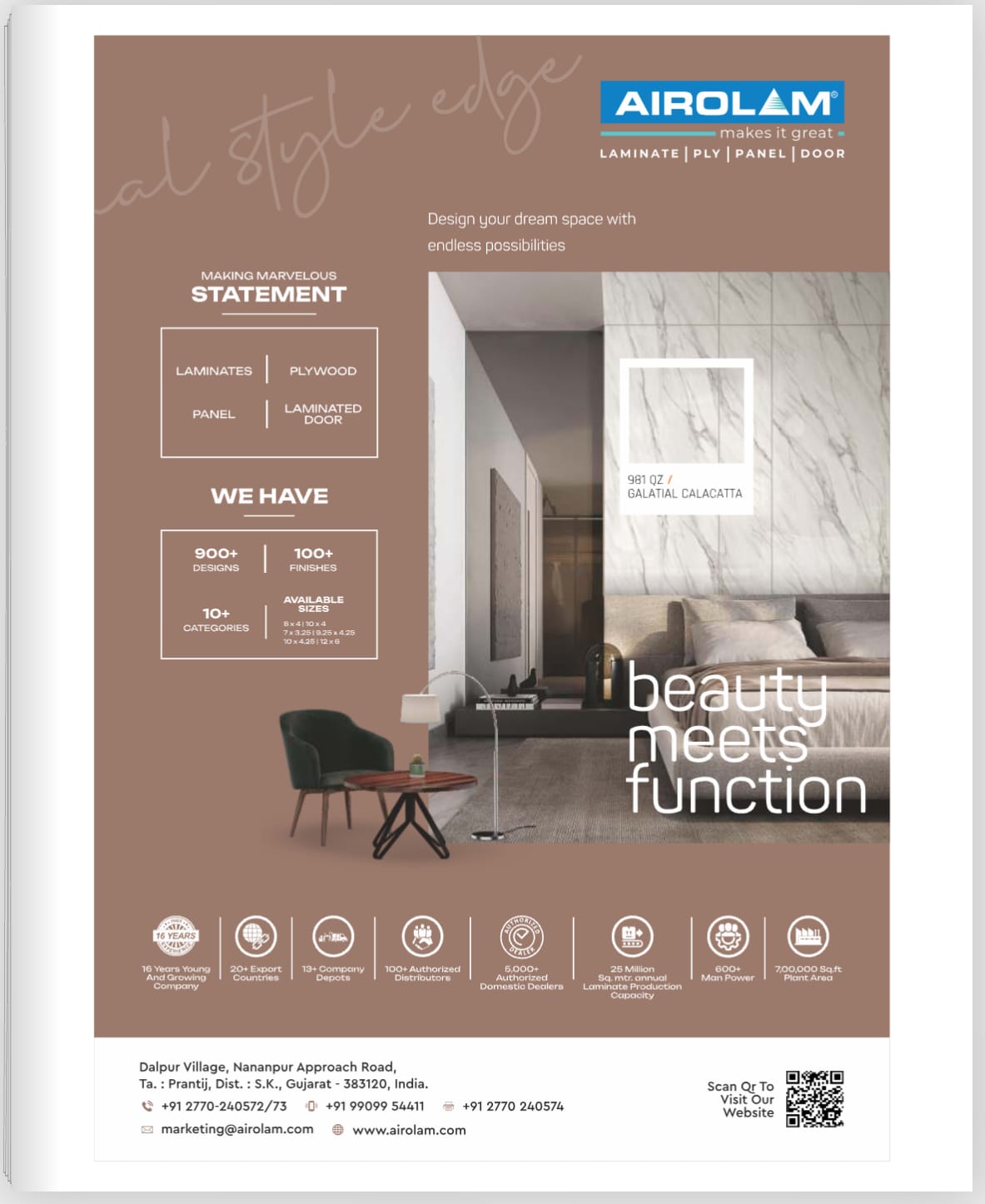 Laminate, ply, panel & door