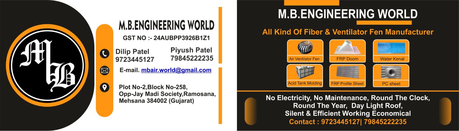 Polycarbonate Sheet, Air Ventilator