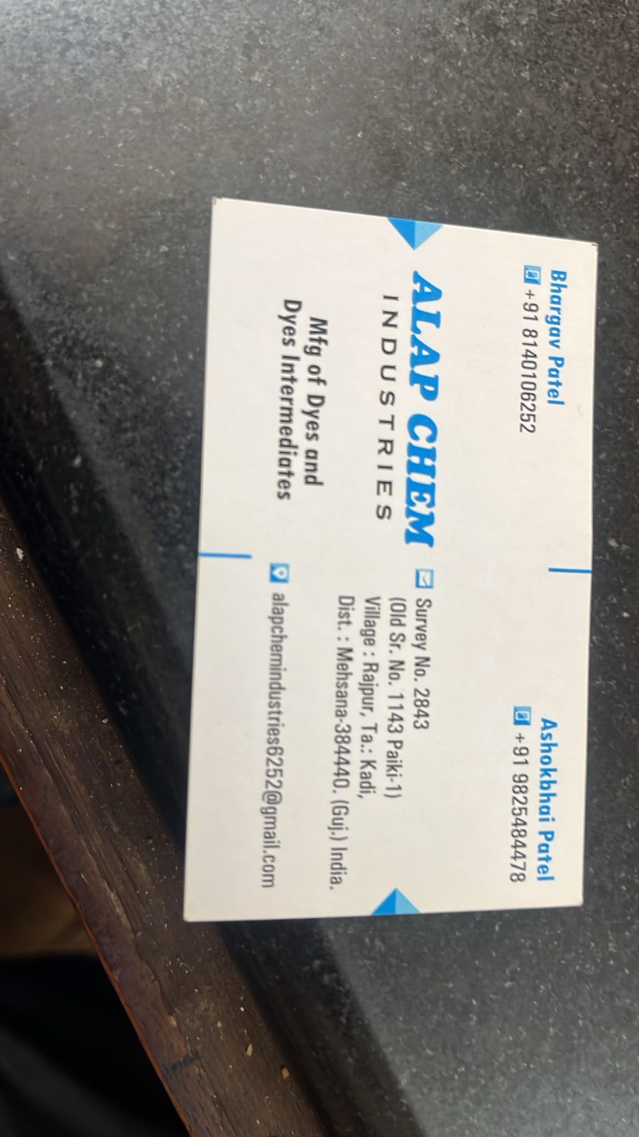 Dye & Dye interediates